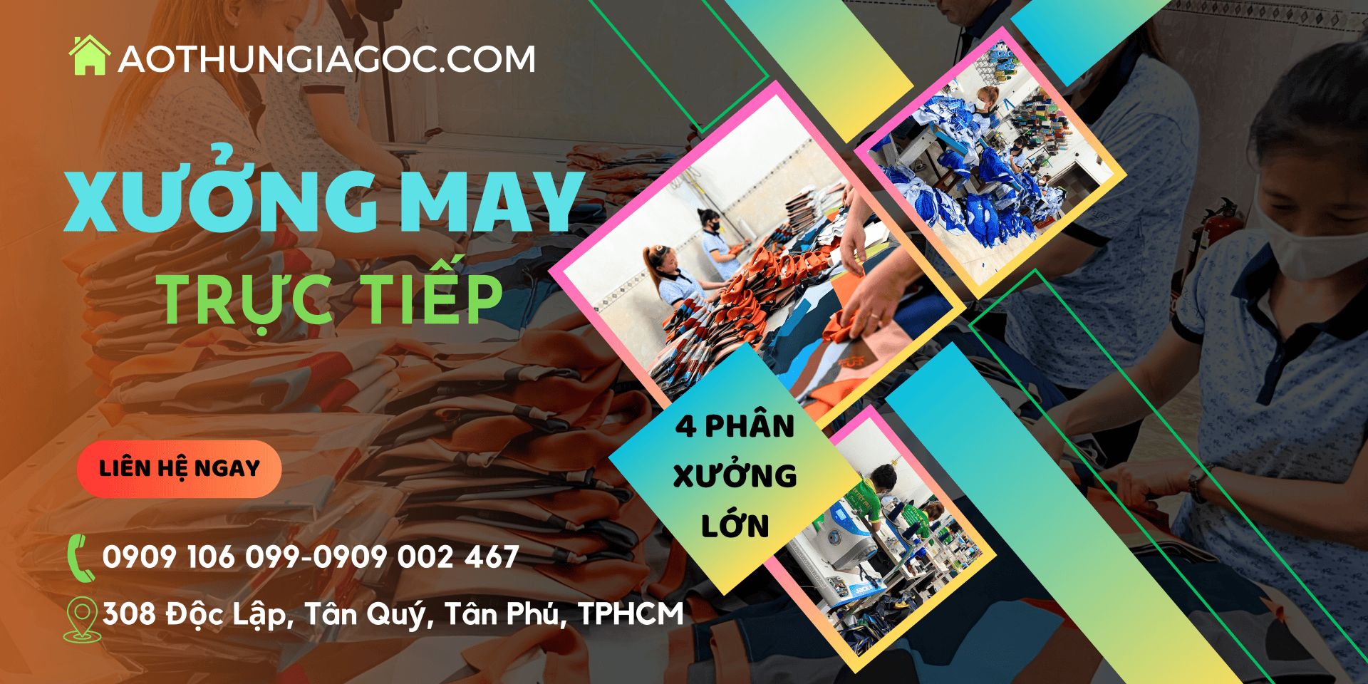 MAY ÁO ĐỒNG PHỤC THEO YÊU CẦU